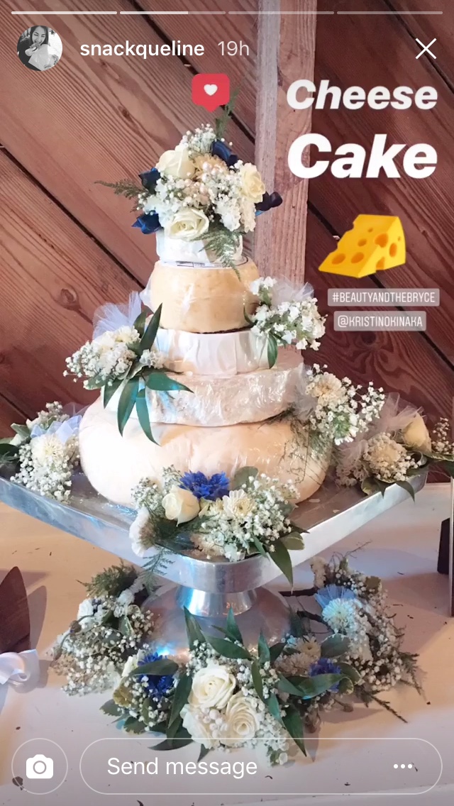 Cheese cake wedding