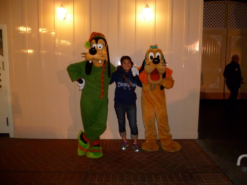 Disneyland, Goofy and Pluto